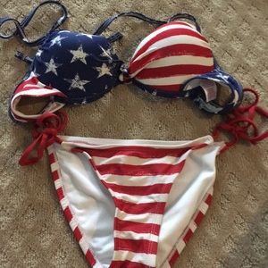 american flag bikini